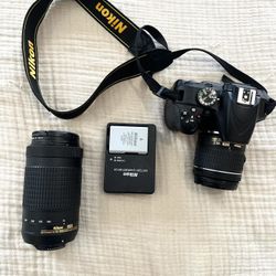 Nikon D3600 Plus 70-300mm Lens 