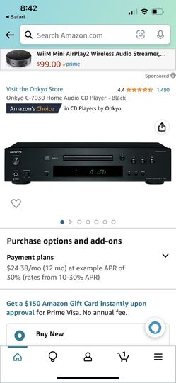 Cd Player Onkyo C-7030 for Sale in Elk Grove, CA - OfferUp