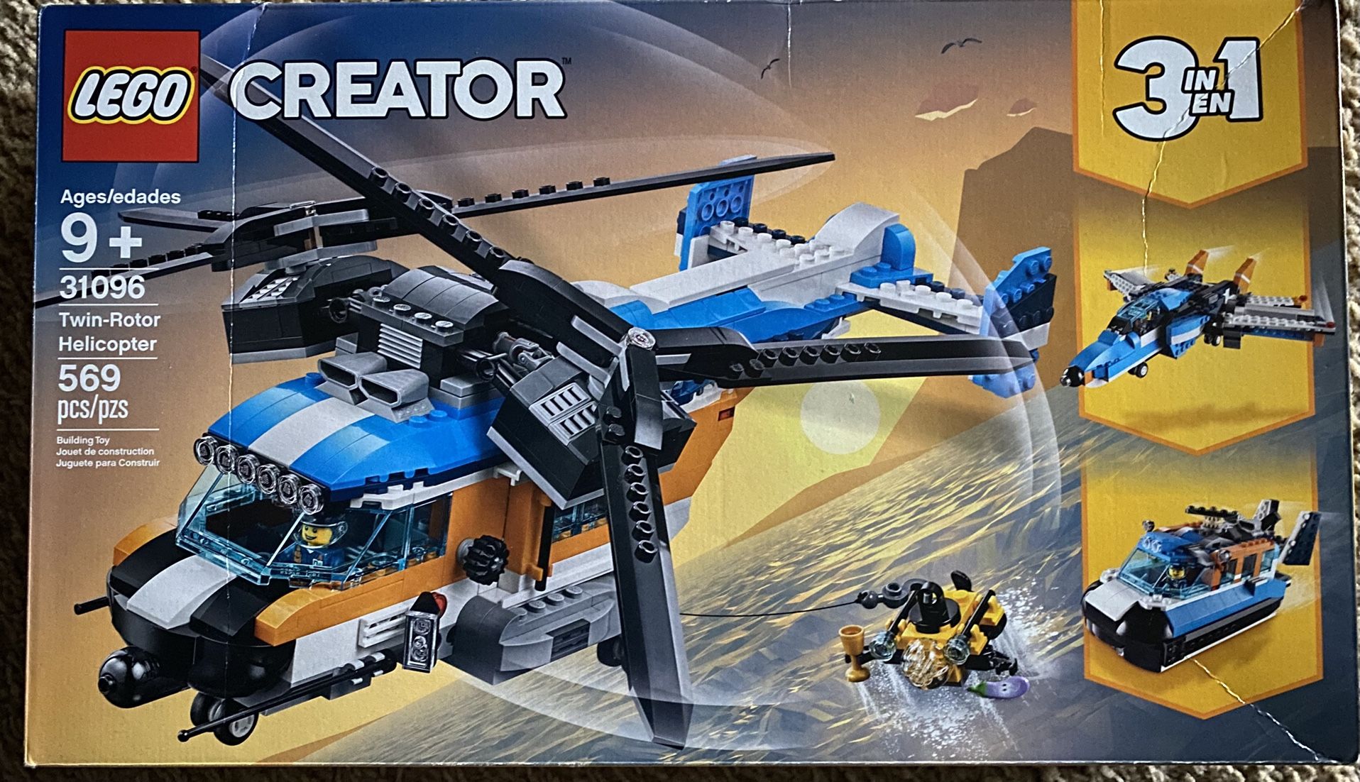 Lego  Helicopter 3-in-1