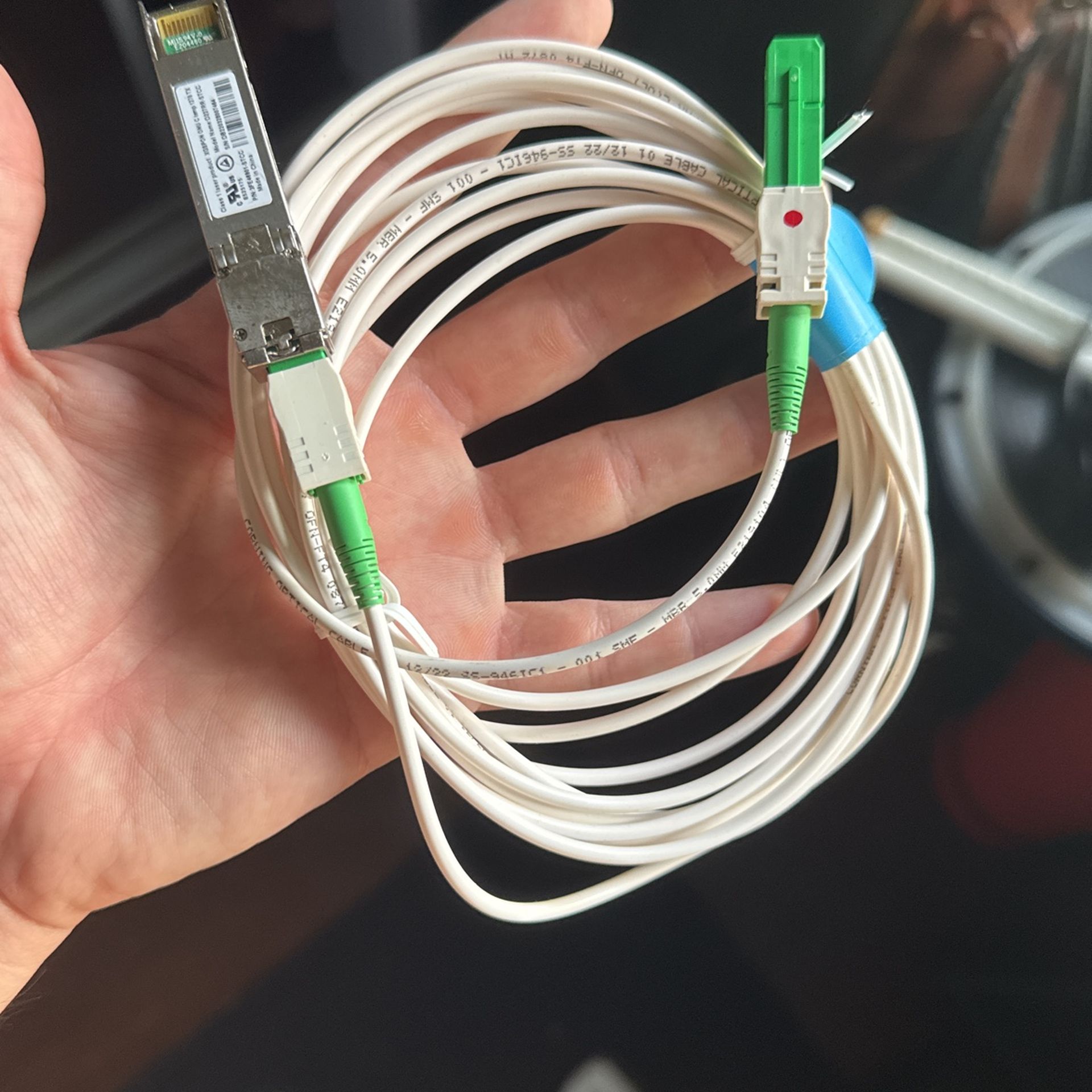 Fiber Internet cable