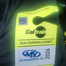 Cal Train Parking Pass