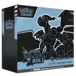 PRESALE Pokemon Center Black Bolt ETB