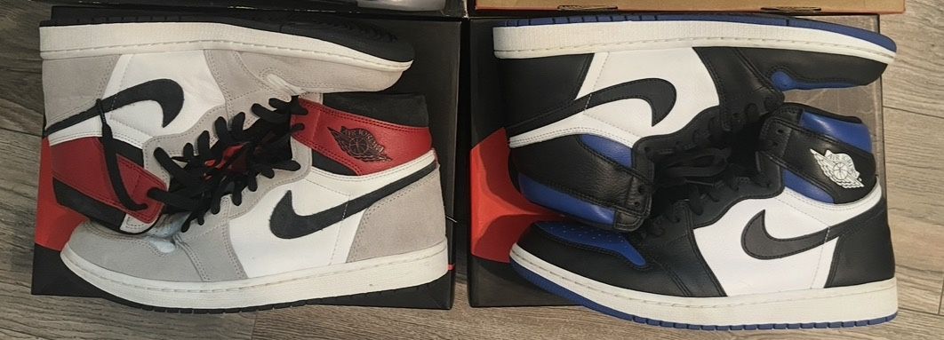 Worn Jordan 1s Size 10.5