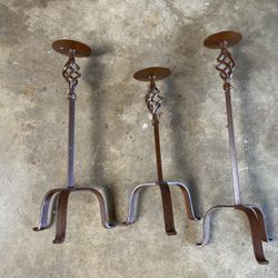 Metal Candle Holders