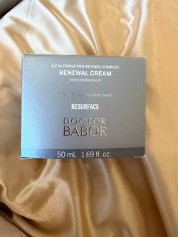 Doctor Babor renewal cream retail price $185 new unopened Zelle only meet and pick up