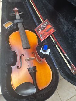 Nice 15 inch Oxford Viola with New Bow, Digital Tuner, Extra Strings $150 Firm
