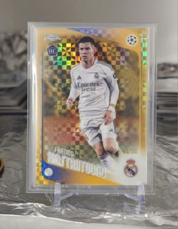 RC Franco Mastantuono 49/50 Gold Mini Diamond Refractor