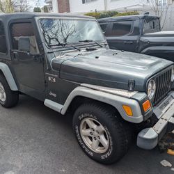 2002 Jeep Wrangler 6cyl. 5 Speed 