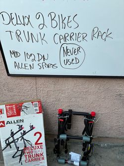 Allen Sports Deluxe 2-Bike Trunk Carrier Rack