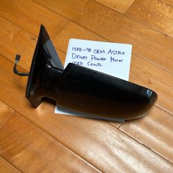 1988-98 OEM Astro/Safari Driver Power Mirror 