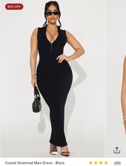 Black Fashion Nova Dress