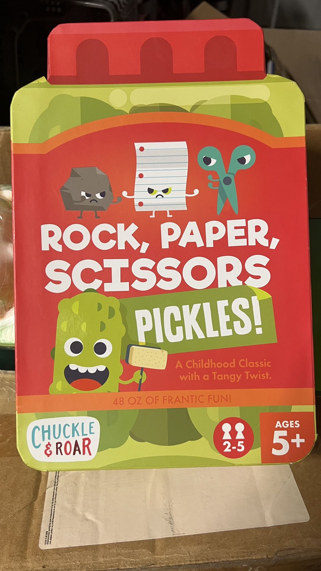 Rock paper Scissors Pickle Game