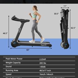 Treadmill $450 Capacity 265 Lb