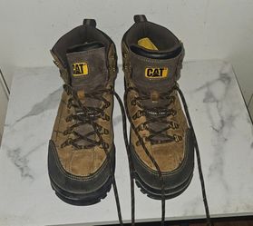 Caterpillar (CAT) Men's Threshold Waterproof Steel Toe Work Boots.