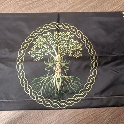 Celtic Viking goddess Wicca yule tree pagan