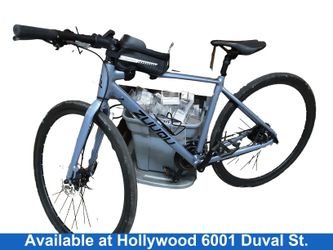 Zuuqu Tesoro 700c Blue Hybrid Bike
