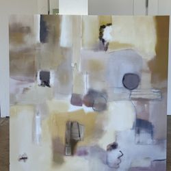 Art Print - Abstract With Soft, Layered Colors