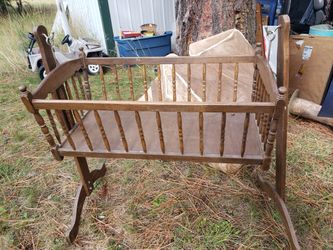 Antique cradle