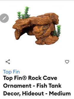 Rock cave aquarium ornaments