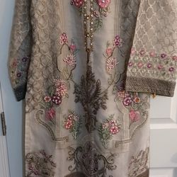 Pakistani  Partywear  3 Pieace dress