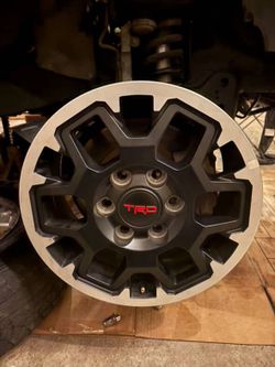 17 Inch TRD wheels