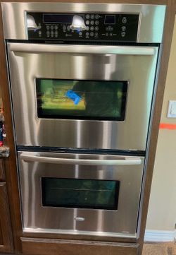 Whirlpool double wall oven