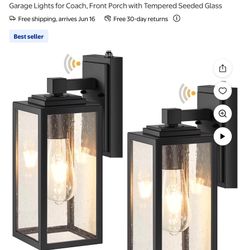 2 Porch Lights