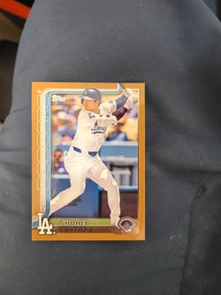 SHOHEI OHTANI GOLD PARALLEL 2025 TOPPS