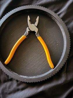 Slip Joint Pliers with Yellow Handles