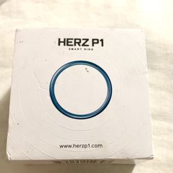 HERZ p1 Health Metrics Fitness Ring, Tracks 20+ Biometrics, 6 Day Battery Life, Waterproof Stainless Steel