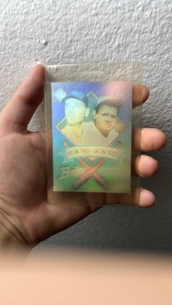 1992 Gold Entertainment "The Babe Ruth Series" Hologram Card