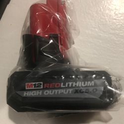 Brand New M12 5.0 High Output Battery  5 Available 