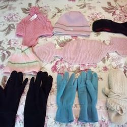 Multiple Young Girl's Winter Items