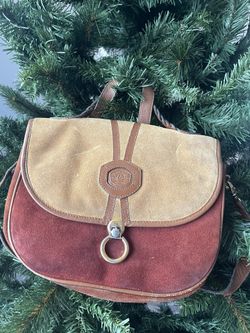 Vintage Leather Saddlebag