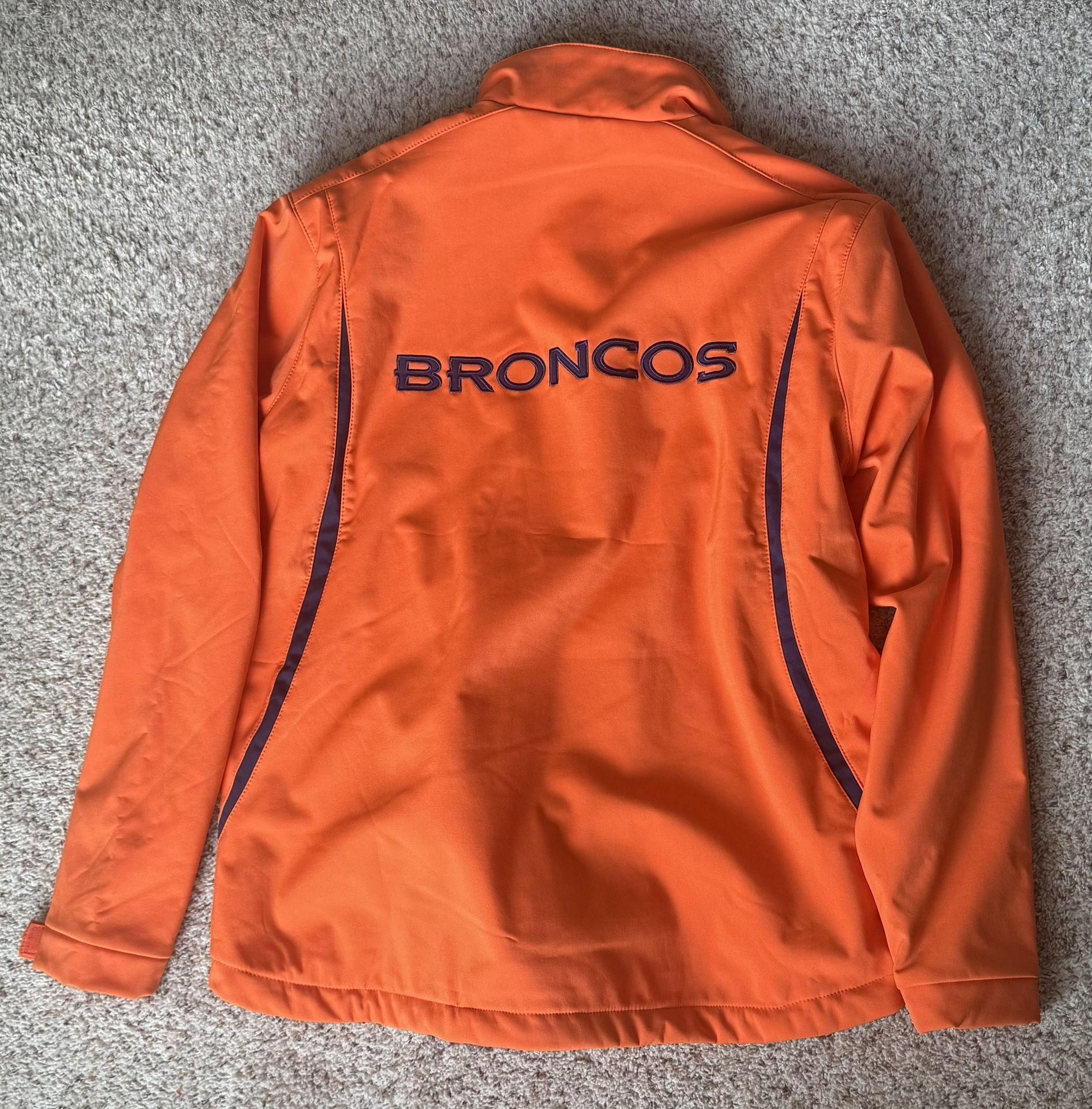 Brand New Denver Broncos Zip Up Jacket
