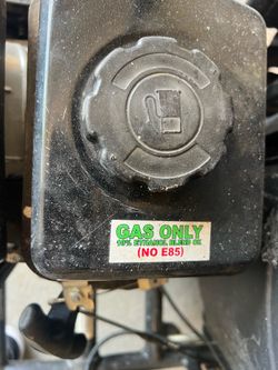 Gas powered go cart