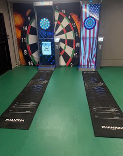 2 JET Games Video Dart Machines – Coin Operated – Arcade Ready