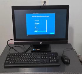 HP ProOne 600 G1 All-In-One PC, 21.5", intel i3, 8GB Memory, 500GB Hard Drive, Windows10