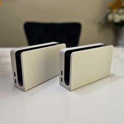 2 Nintendo Switch OLED Dock $50 each –Works Perfect – Pick Up Today