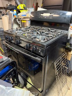 GE gas stove estufa de gas