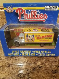 PHILLIES WB MASON TOY TRUCK