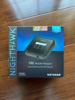 NETGEAR Nighthawk M6 (MR6150-100NAS) 5G Mobile Hotspot