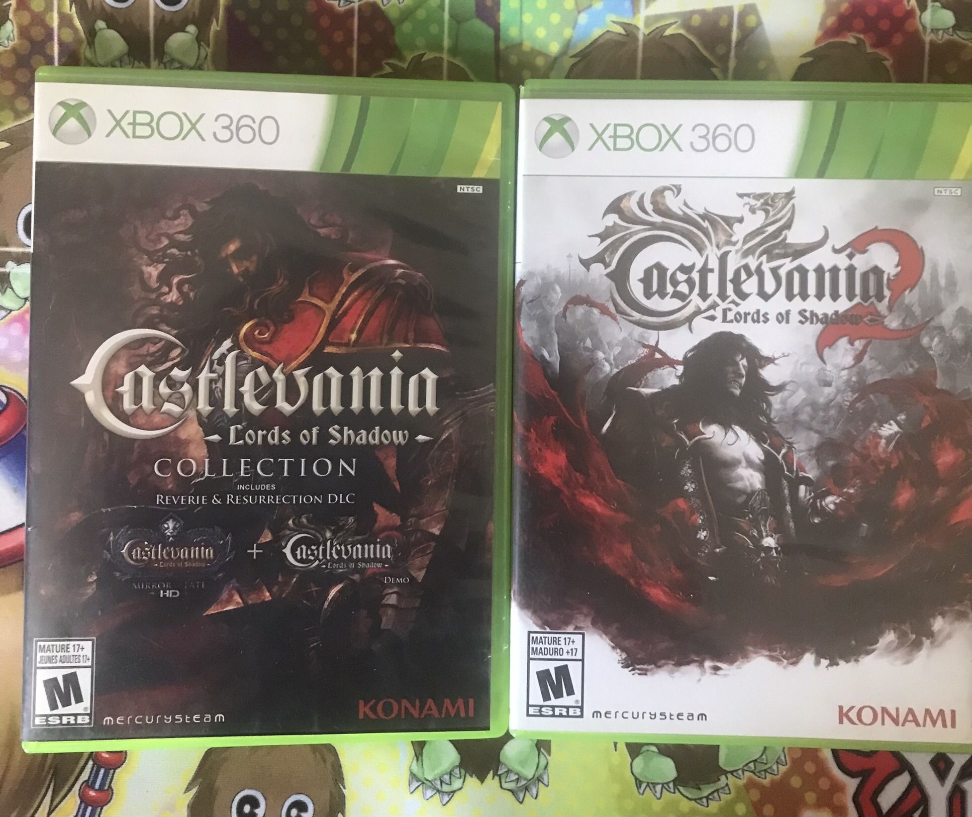 Castlevania Lords Of Shadow 1&2 Bundles Xbox 360