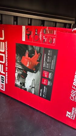 Milwaukee drain snake kit (new)