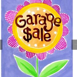 Garage Sale 🌺  FRIDAY SATURDAY SUNDAY 