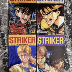 Striker: The Armored Warrior #1-4 Viz Select Comics 1992 - Anime Manga