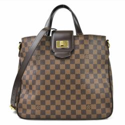 LOUIS VUITTON Cabas Roseberry 2way Tote Bag N41177 Damier Brown LV