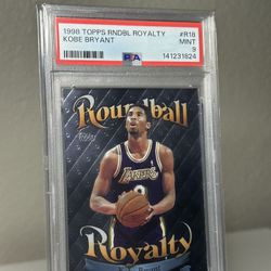 Kobe Bryant Round all Royals PSA 9