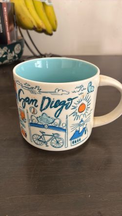 San Diego Starbucks mug