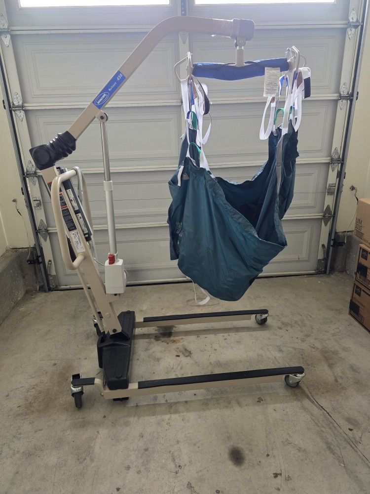 Brand New Hoyer Lift With Extra Battery And Extra Sling To Lift
